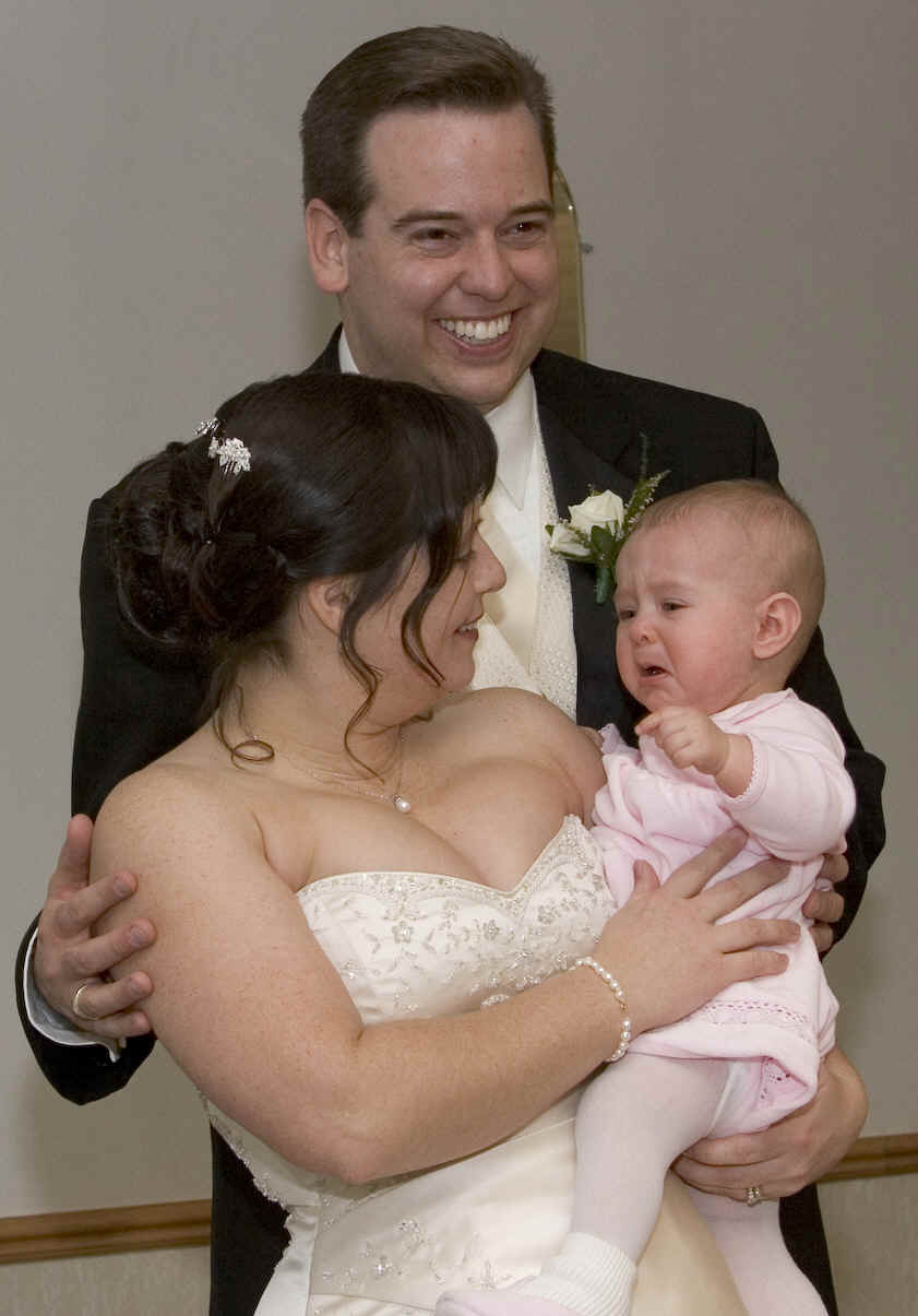 Sorry we made you cry Grace!!! Better give you back to mom!