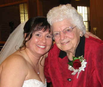 Tegwen & Grandma Rouse