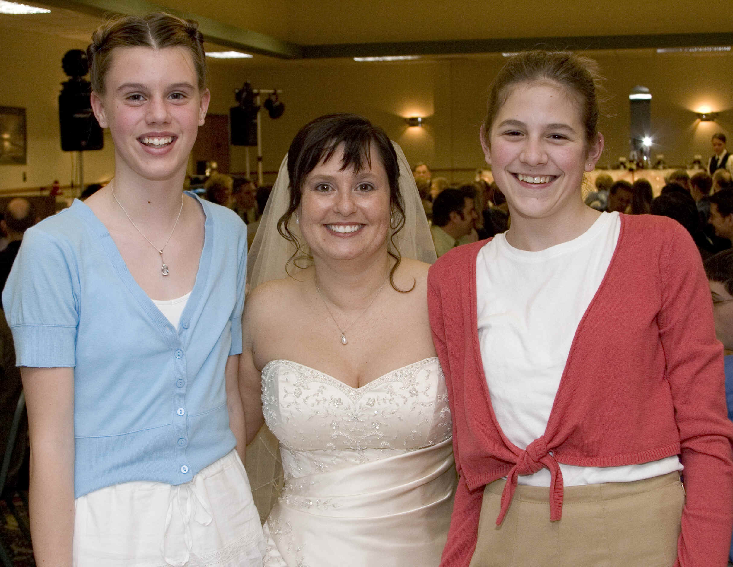 Jamie & Kelsey with Tegwen (some of the best kids ever!)