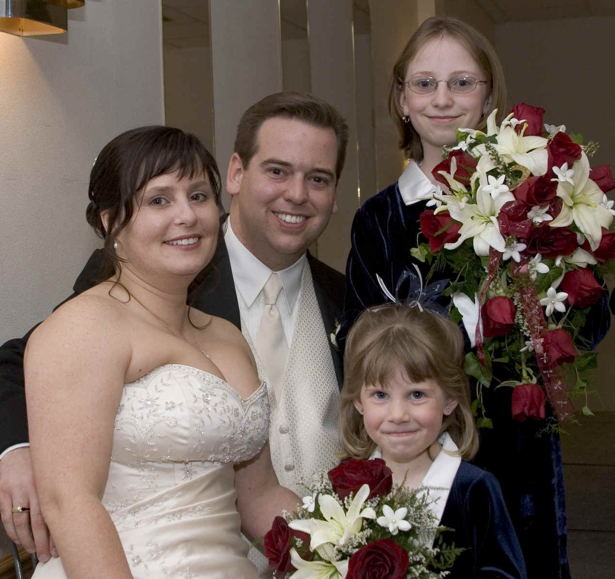 M&T with the Packwood girls (very good program handerouters!)